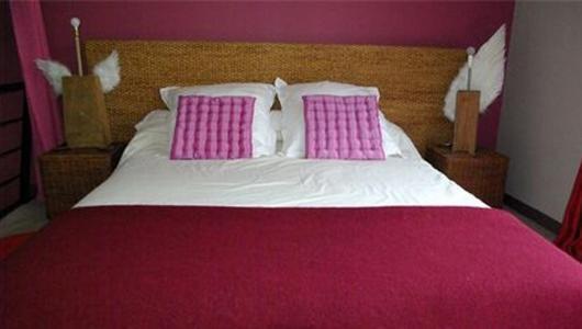 Chambre D'Hotes Le Poteau Rose Байон Стая снимка